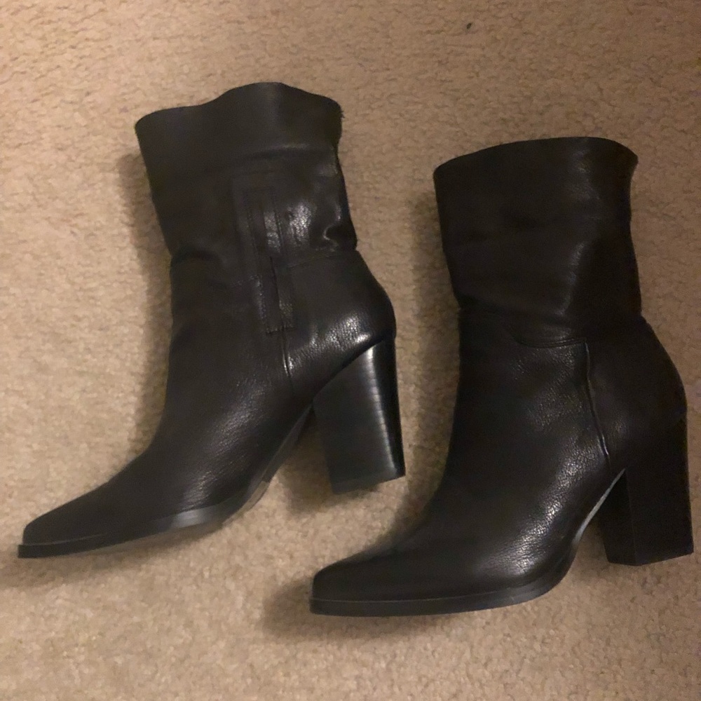 Black Becker and Bond boots